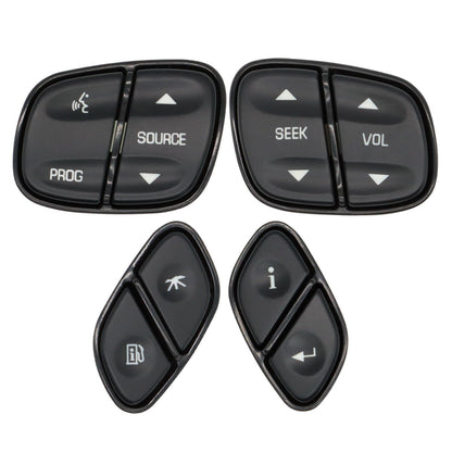 4x Steering Wheel Switch Control Buttons for Chevrolet Suburban 1500 2500