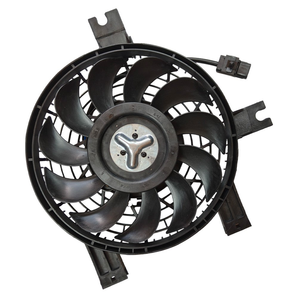 For Lexus LX470 1998-2002 V8 4.7L A/C Condenser Cooling Fan with Shroud Assembly