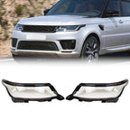 For Land Rover Range Rover Sport 2018-2022 A Pair Front Headlight Lens Cover