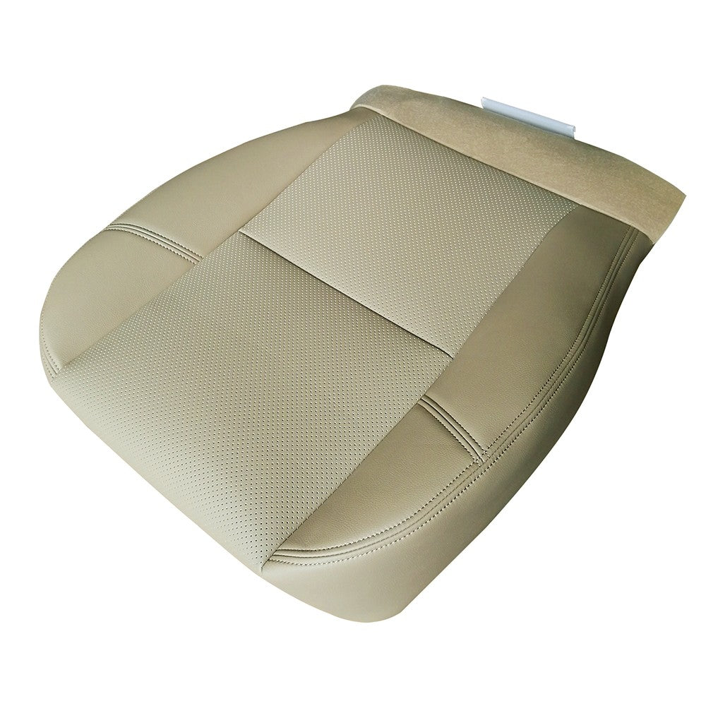 Driver $ Passenger Seat Bottom Leather Covers For 2007 - 2014 Cadillac Escalade