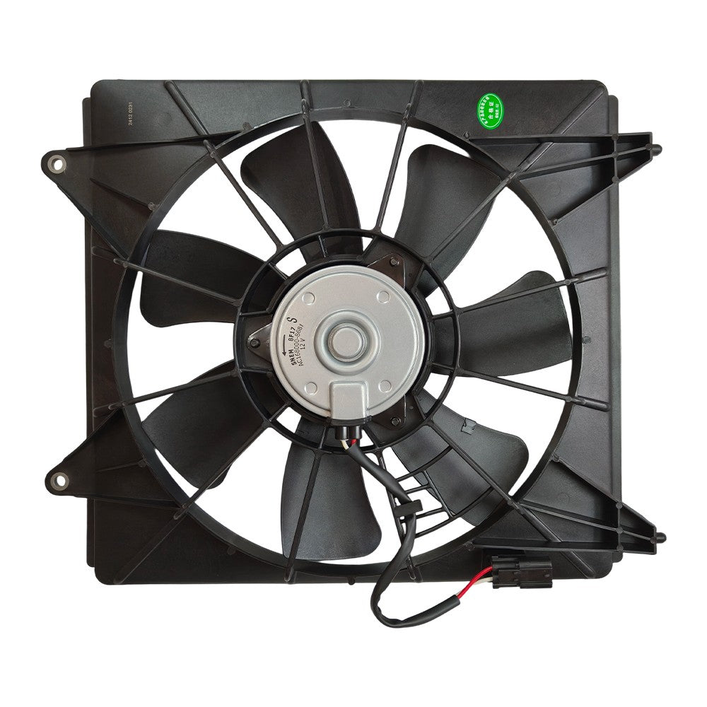 Engine Radiator Cooling Fan For Acura TSX Honda Accord 38611R40A01 Right Side