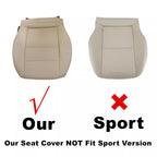 Driver Bottom Replacement Beige Seat Cover for Mercedes Benz GLK350 2008 2015