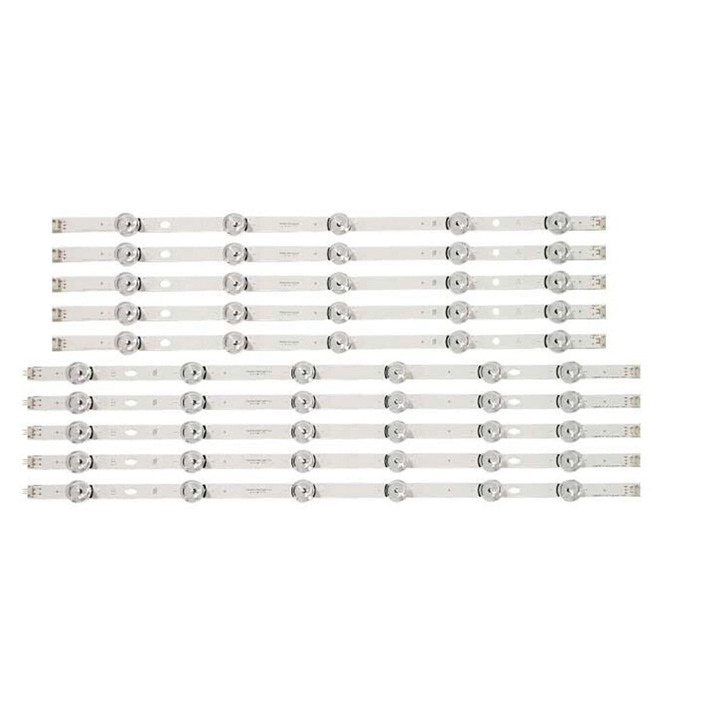 LED Backlight Strips (10) For LG 55LB5900-UV 55LF6000-UB 55LF6100-UA T550HVF04.2