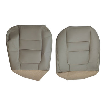 Driver Passenger Bottom Top Leather Seat Cover TAN For 2001 Ford F250 Lariat New