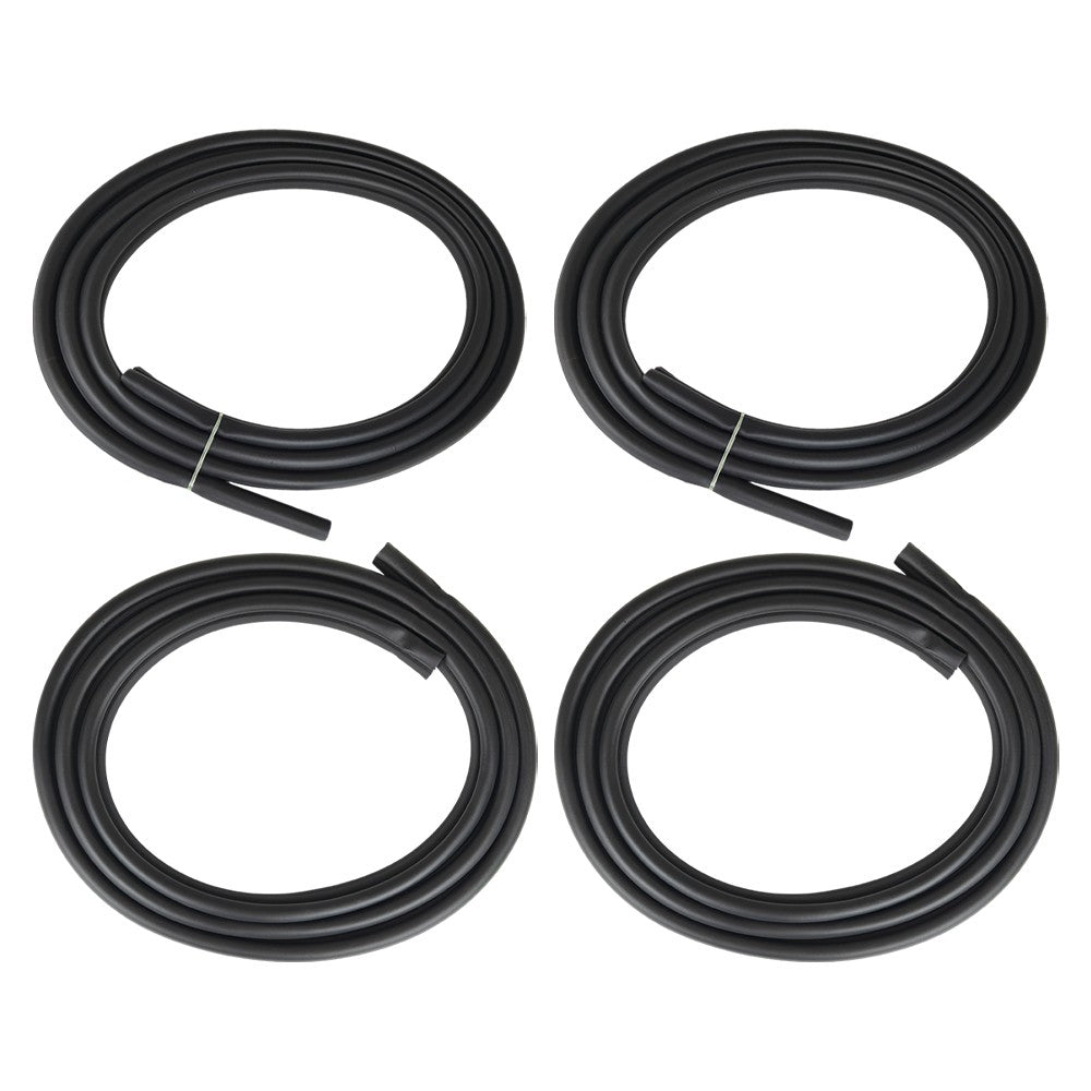 4pcs Left Right Front Rear Door Weatherstrip Seal 2000 2002 for Toyota 4Runner
