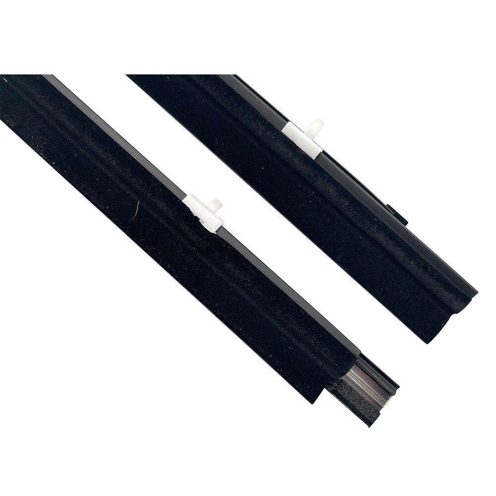 Front Door Window Belt Weatherstrip 2PCS for Toyota Tacoma 1995 2004