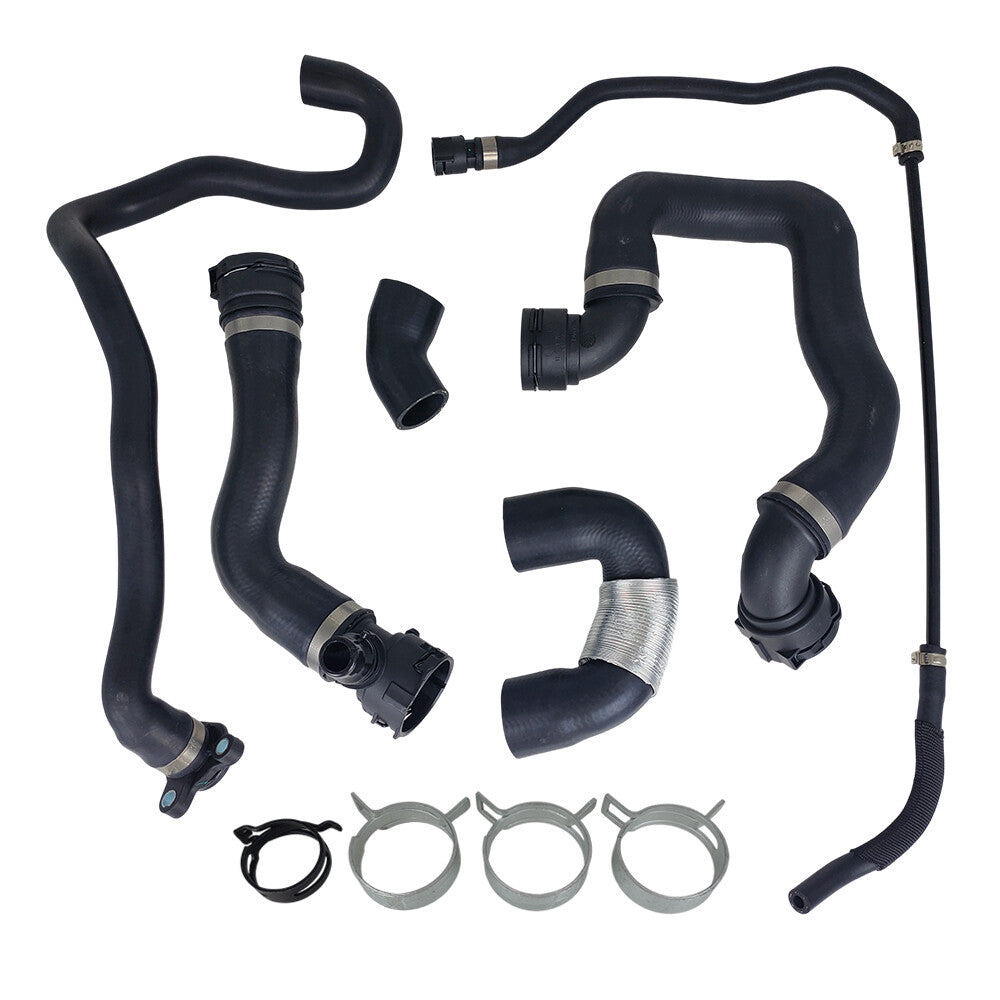 Radiator Coolant Water Hose Pipe Kit 6 Hoses for BMW 135i 335i 335xi 2007-2010