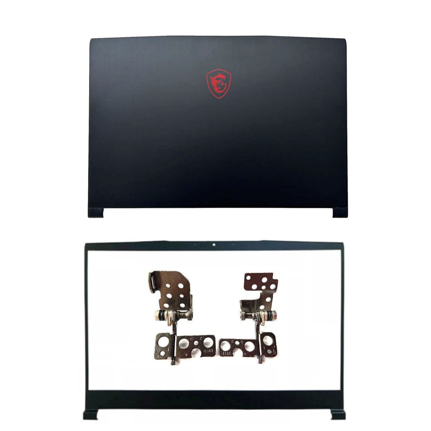 For MSI GF65 Thin 9SD 9SE MS-16W1 MS-16W2 Back Cover & Front Bezel Hinges 15.6"