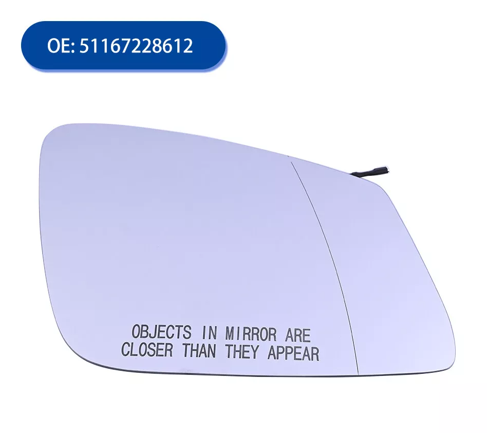 4Pin Passenger Right Side Mirror Glass Fit For 2010 2011-2016 BMW 528 550 535