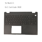 New Palmrest Upper Case No-Backlit Keyboard 0JYG4Y JYG4Y For Dell Latitude 3510