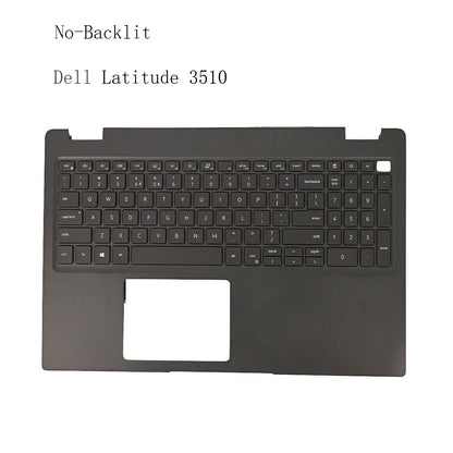 New Palmrest Upper Case No-Backlit Keyboard 0JYG4Y JYG4Y For Dell Latitude 3510