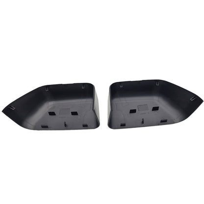 Black Mirror Cover Cap Set LH & RH For 2017-2022 Ford Super Duty F250 F350 F450