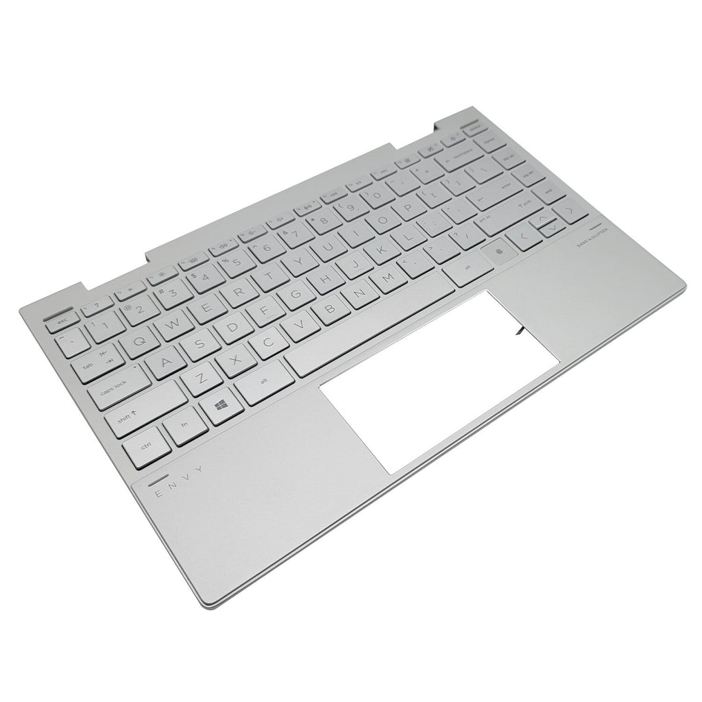 For HP Envy X360 13-BD 13M-BD 13-AY Palmrest Backlit Keyboard Silver M82698-001