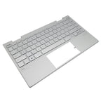 For HP Envy X360 13-BD 13M-BD 13-AY Palmrest Backlit Keyboard Silver M82698-001