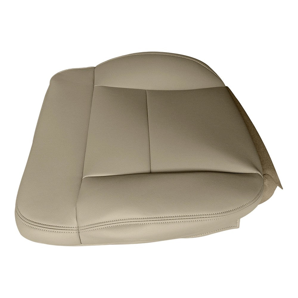Front Driver Bottom Replacement Leather Seat-Cover Tan For 2004 Ford F150
