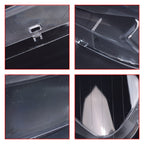 Front Pair Headlight Lens Cover For Volvo XC60 2009 2010 2011 2012 2013 Clear