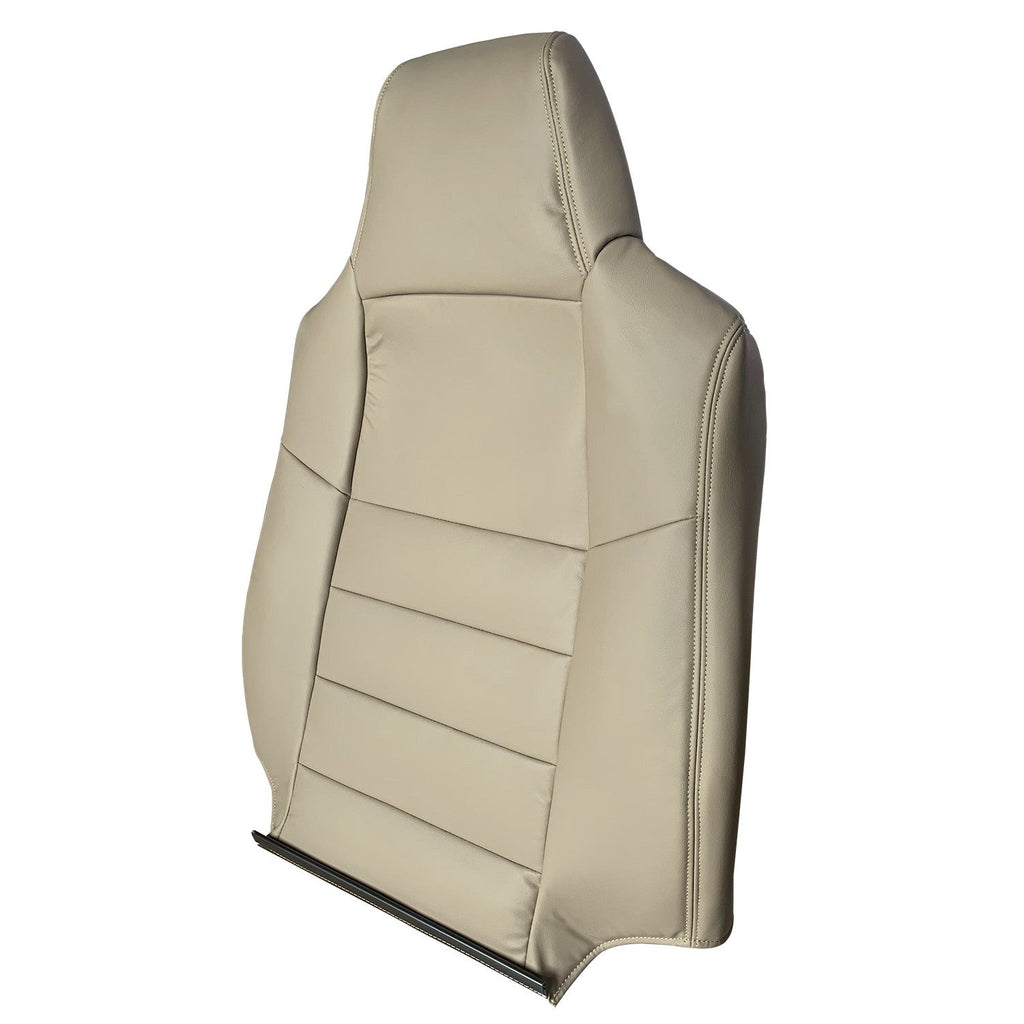 For 2002-07 Ford F250 F350 Driver Top Lean Back Leather Replacement Seat Cover