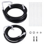 SU33468 Rear AC Line Set Aux AC Hose Kit for Chevy Suburban 2007 2014