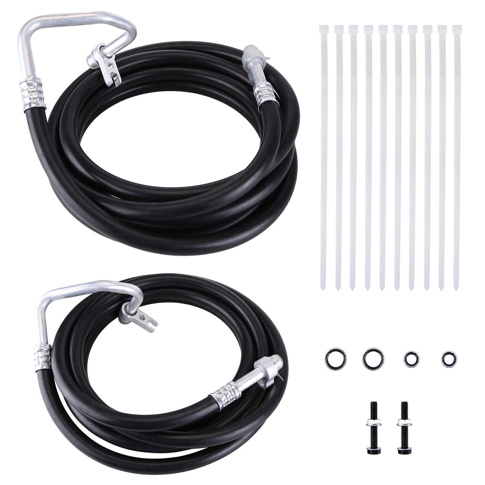 SU33468 Rear AC Line Set Aux AC Hose Kit for Chevy Suburban 2007 2014
