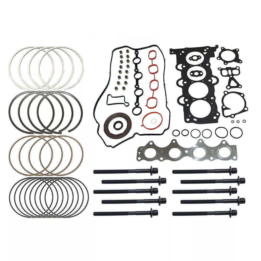 Head Gasket Bolts&Piston Rings Set For Hyundai Kia Accent Rio 1.6L L4 2012-2016