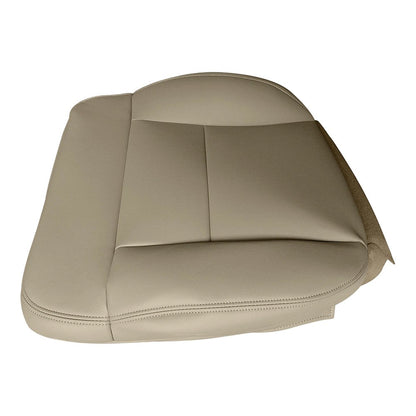 Fit For 2005 - 2008 Ford F150 Driver Bottom Replacement Leather Seat Cover Tan