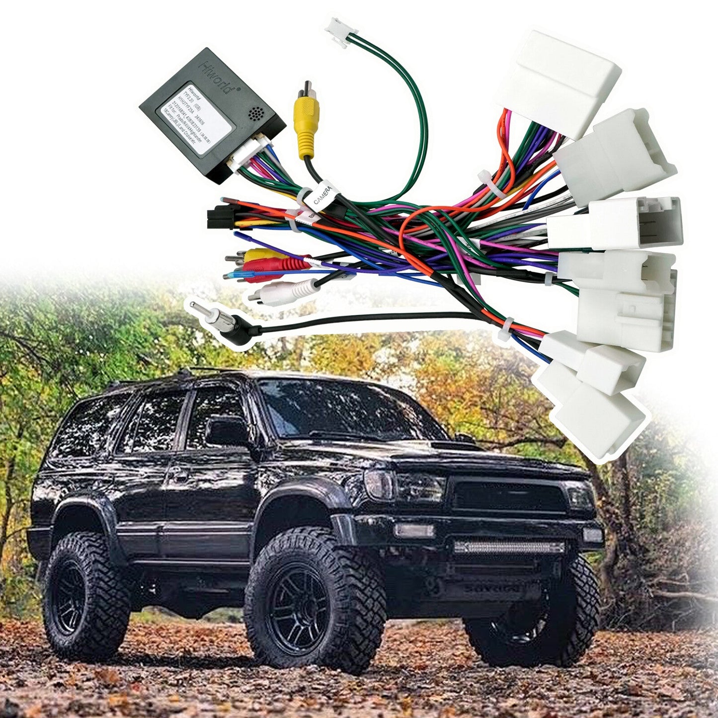 Radio Wiring Harness Connector- Stereo Harness Adapter For Toyota 4Runner Camry