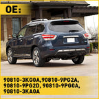 Center Back Door Finisher Assy for 2013-20 Nissan Pathfinder 4-Door 3.5L V6 GAS