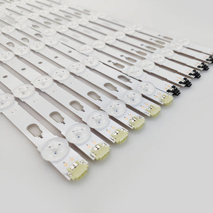 LED strip(12)for Samsung UE55MU6175 UE55MU6272 UE55KU6099U UE55KU6179 UE55JU6742