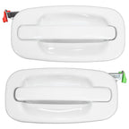 New 4 PCS Exterior Olympic White Door Handle Fit For 1999-2006 2007 Silverado US