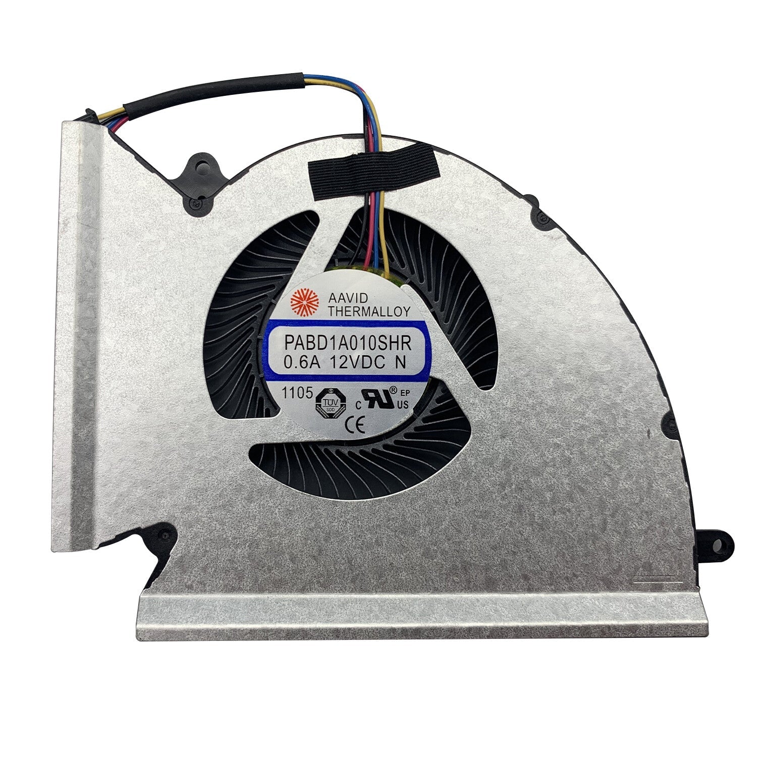 New CPU+GPU Cooling Fan For MSI GP76 GE76 WE76 MS-17K2 MS-17K3 PABD1A010SHR N452