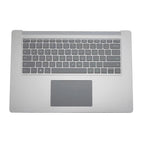 New Silver Palmrest Keyboard Touchpad For Microsoft Surface Laptop 3 15" 1873 US