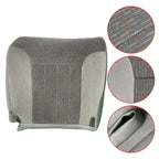 Driver Bottom & Top Back Seat Cover Gray For 1994 1995-1997 Dodge Ram 1500 2500