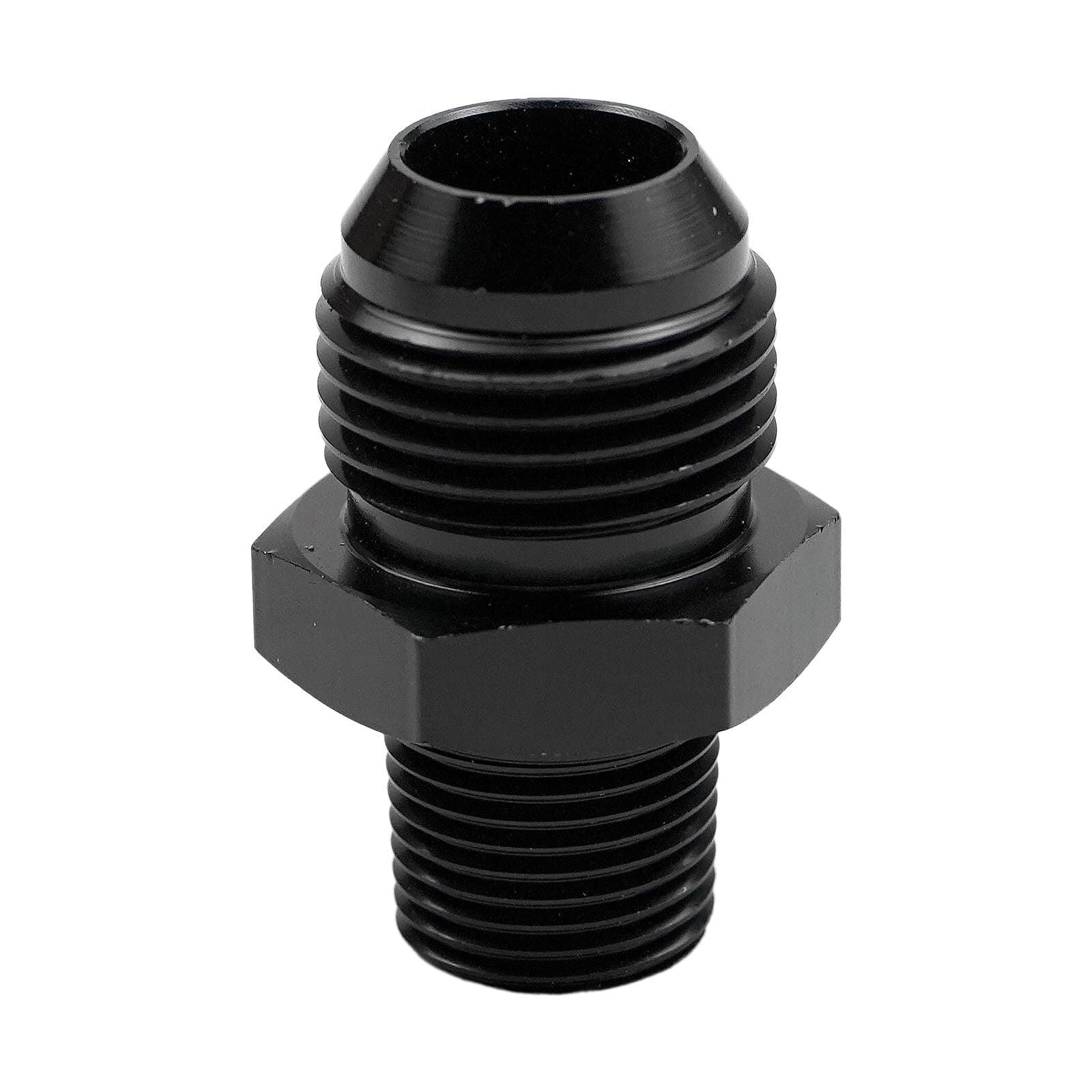 10AN Male Flare to 3/8" NPT Pipe Fitting Adapter Connector Union Straight