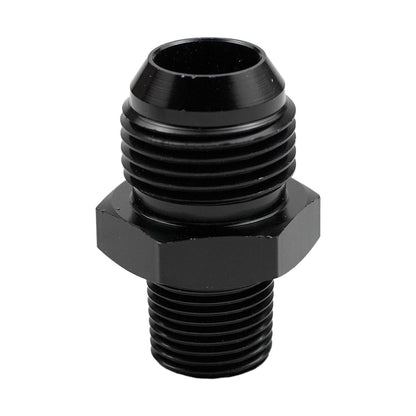 10AN Male Flare to 3/8" NPT Pipe Fitting Adapter Connector Union Straight