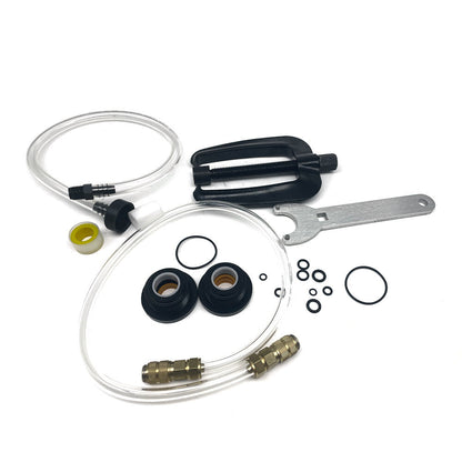 For Seastar Hydraulic Steering Cylinder Seal HS5157 + Bleed Kit+ Bracket Puller