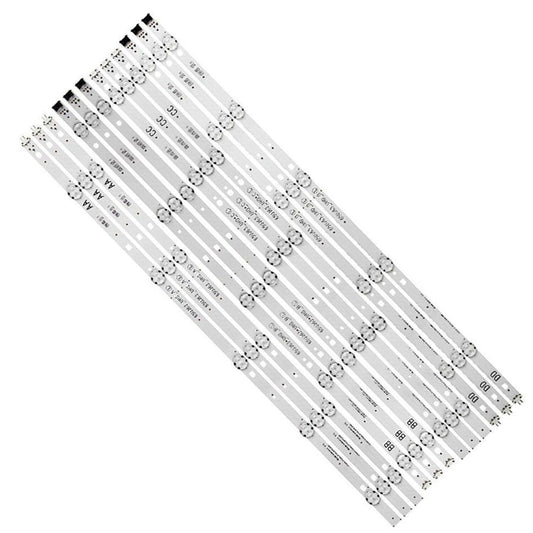 New LED Strips For LG 65UJ6300 65UJ6050 65UJ6100 65UJ6307 65UJ63_UHD_A B C D