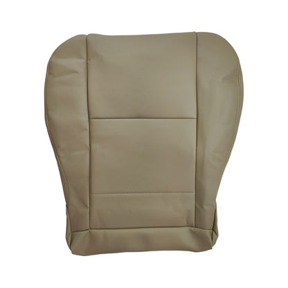 Driver Side Bottom Leather Seat Cover Tan For 2000-2004 Toyota Tundra Sequoia