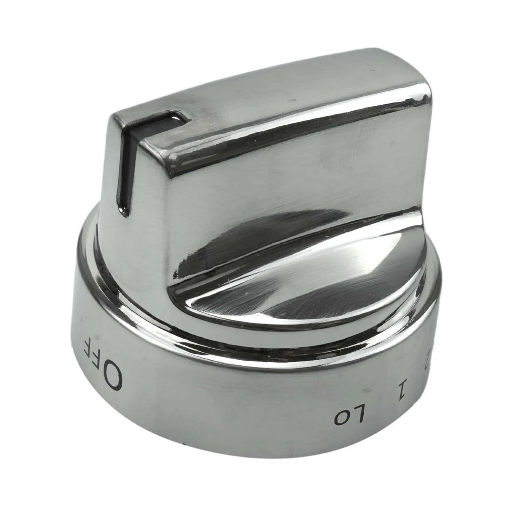WB03X24818 Stainless Steel Plastic Control Knobs for GE Gas Range Stove (5Pack)