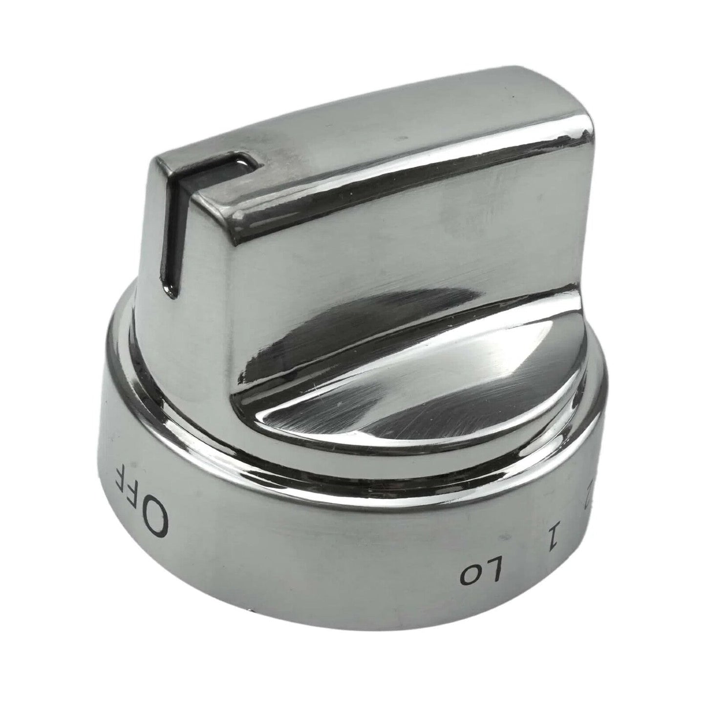WB03X24818 Stainless Steel Plastic Control Knobs for GE Gas Range Stove (5Pack)