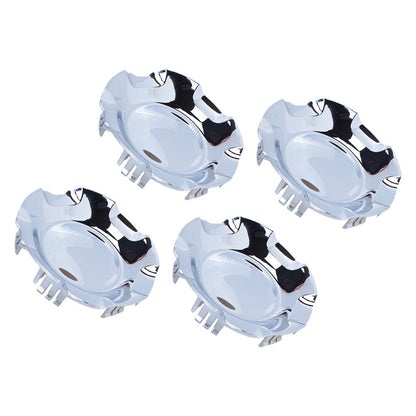 New Chrome ABS Center Caps 4PCS for Chevy Suburban 2007-2014 for 7.2" Diameter