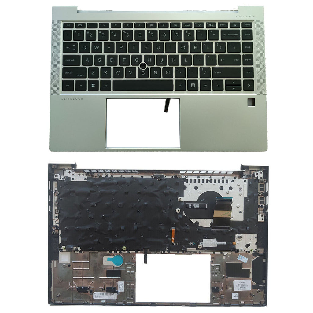 New For HP Elitebook 840 G7 G8 745 G7 G8 Palmrest w/Backlit Keyboard M36312-001