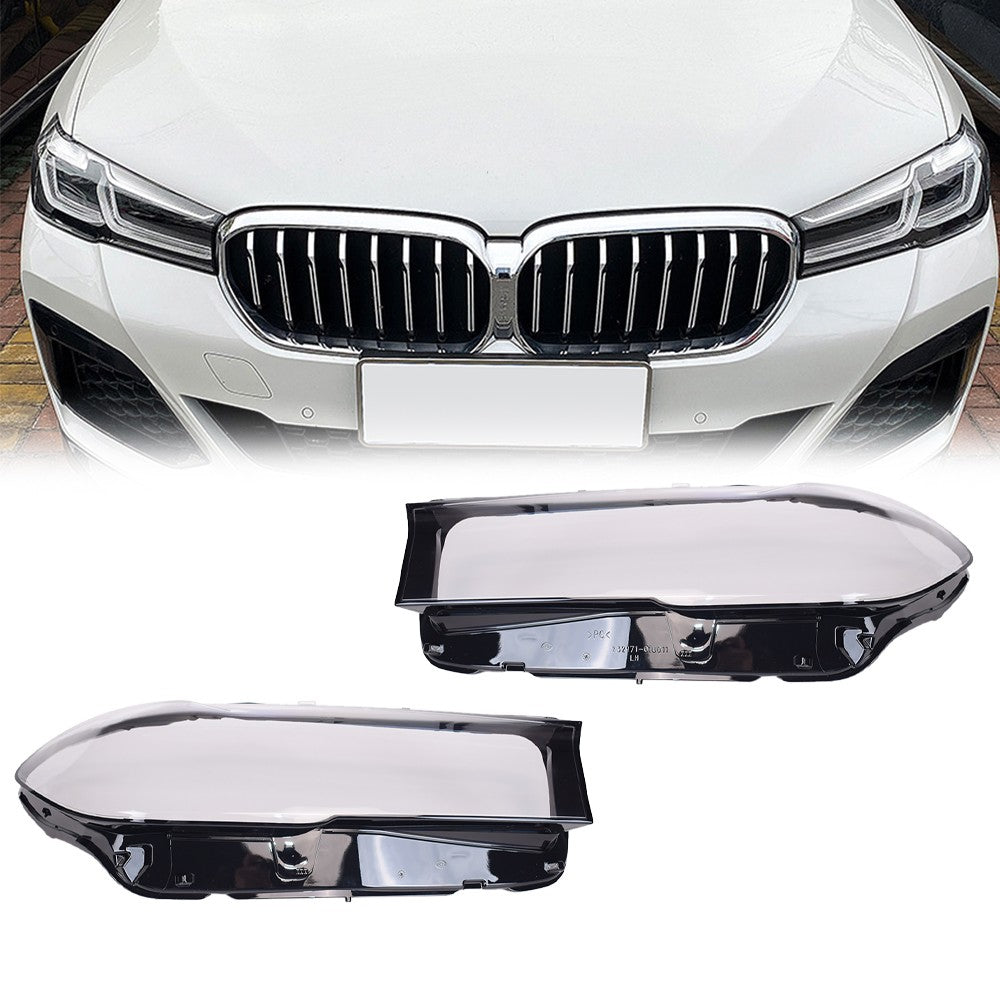 For 20-21 BMW 5 Series G30 / 19-22 BMW 520i/530i/540i Front Headlight Lens Cover