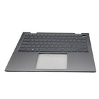 New For Dell Inspiron 5410 2-in-1 Palmrest Backlit Keyboard 04GR69 4GR69 US