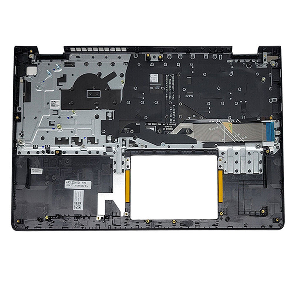 New For Dell Inspiron 15 3510 3511 Palmrest Backlit Keyboard 054WVM Black 15.6"