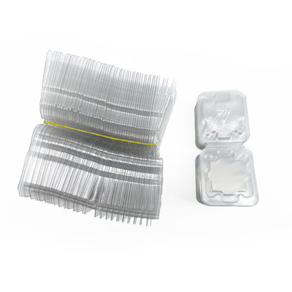 New 100 PCS Clamshell Tray Case For Intel 478 775 1150 1155 1156 CPU