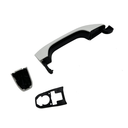 Rear Left Right Olympic White Door Handle for Chevrolet Silverado 2014 2019