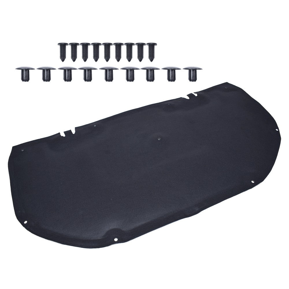 For Toyota Camry 2018-2022 Cotton Hood Engine Sound Heat Insulation Pad Black