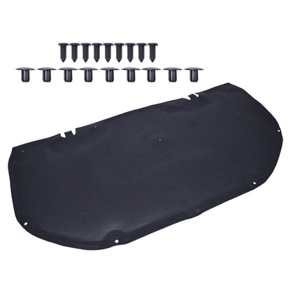 For Toyota Camry 2018-2022 Cotton Hood Engine Sound Heat Insulation Pad Black