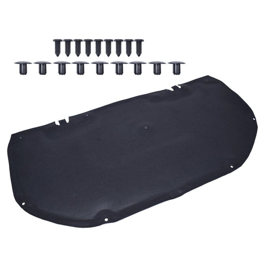 For Toyota Camry 2018-2022 Cotton Hood Engine Sound Heat Insulation Pad Black
