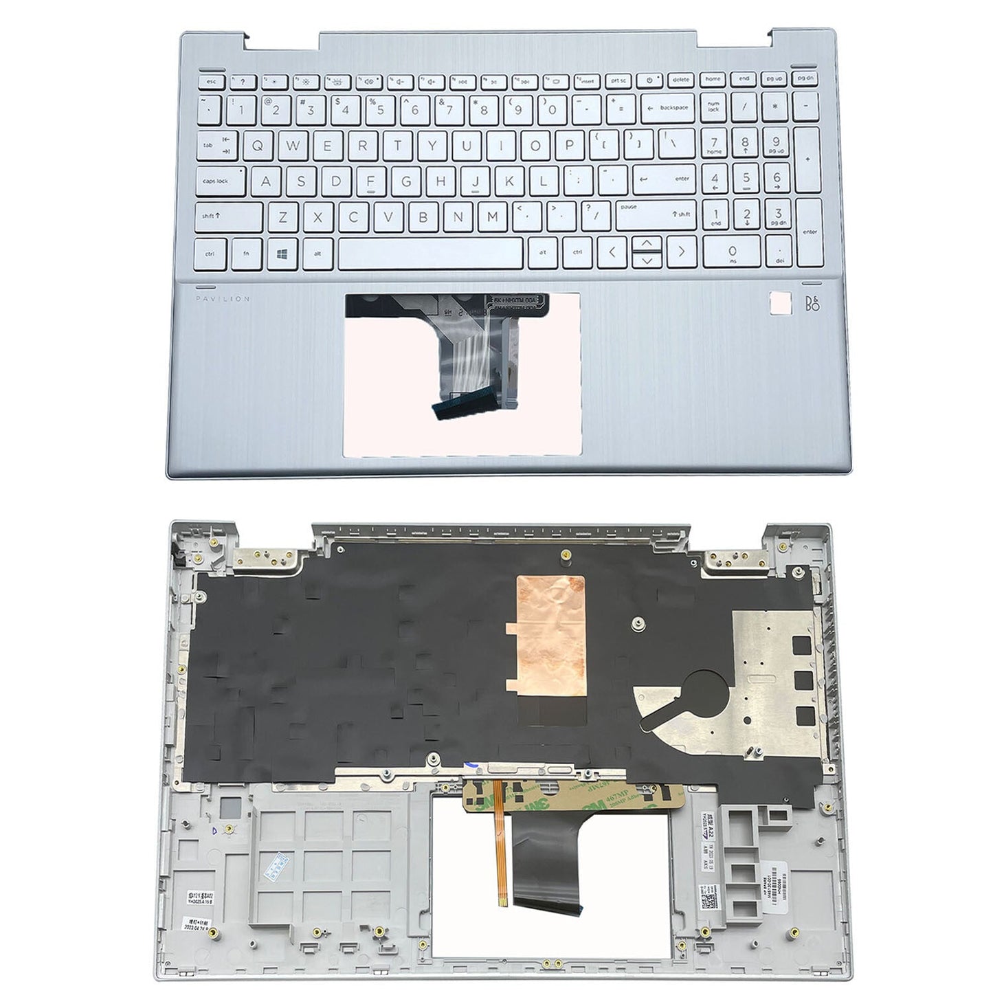 New For HP Pavilion x360 15-ER0051NR 15-ER0056CL 15-ER151NR Palmrest w/FPR Hole